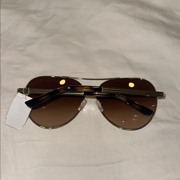 Tory Burch Brown Aviator Sunglasses - Picture 2 of 6
